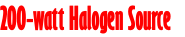 200-watt Halogen Source